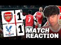 Arsenal Are Into The Semi-Finals!┃Arsenal (8) 1-1 (7) Palace┃Match Reaction