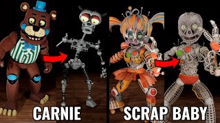 Taking Apart FNAF: Help Wanted 2 Animatronics To See What Is Inside Them Part 1