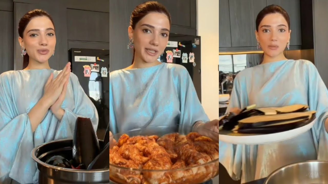 نارين بيوتي ❤️  نارو عندها عزيمة ورح تبلش بالطبخ 