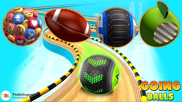 Going Ball : Fast Ball Super Speedrun Gameplay | Going Ball Hard Level 753 | iOS/Android