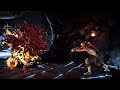 You try to burn Scorpion he will come back with that same energy (Mortal Kombat X)