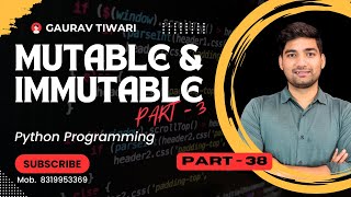 Immutable and Mutable in Python (Part 3)