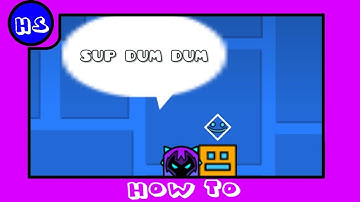 How to make dialogue in geometry dash platformer (gd 2.2)