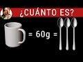 ¿Cuánto es una taza de harina en GRAMOS? Tabla de equivalencias: tazas, cucharas y gramos.