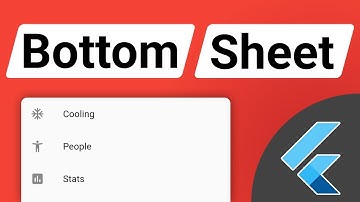 Flutter Modal Bottom Sheet Tutorial