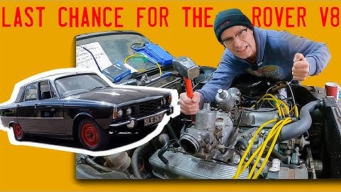 Last chance for the Rover V8