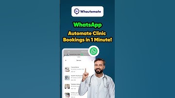 Automate Appointments in Seconds! ⏱️ WhatsApp Chatbot for Clinics 👨‍⚕️ #whautomate #chatbot #tamil