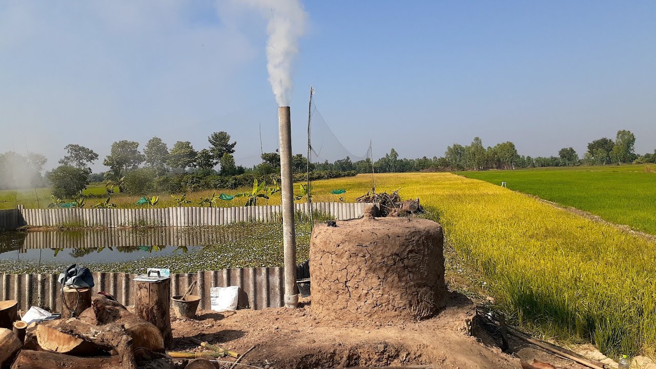 Угольная печь 2021 с бюджетом не более 1000 бат | Ban Na Suan Rai |