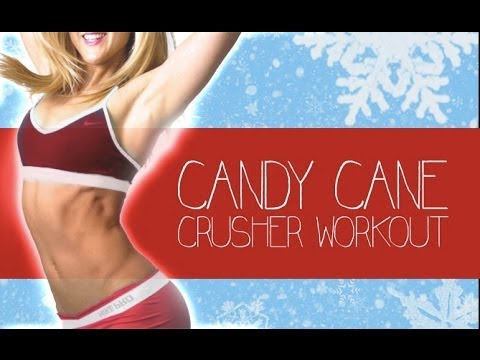 CANDY CANE CRUSHER Holiday Fat Burning Workout for Women!!