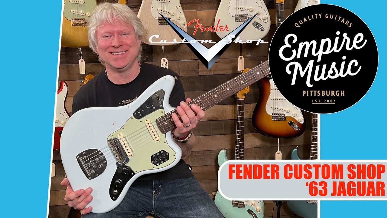 Fender Custom Shop '63 Jaguar - EMPIRE MUSIC - YouTube