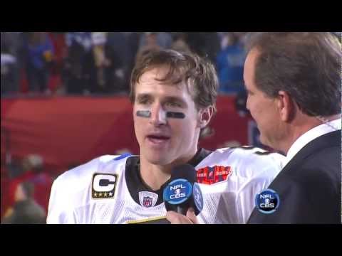 Super Bowl 44 Lombardi Trophy Presentation 2/7/10 (HD)