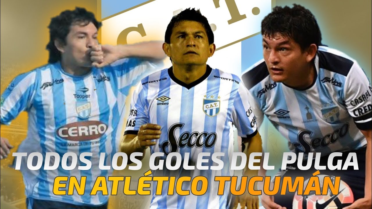 TODOS LOS GOLES OFICIALES DEL PULGA RODRÍGUEZ EN ATLÉTICO TUCUMÁN