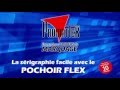 Le pochoir flex en srigraphie