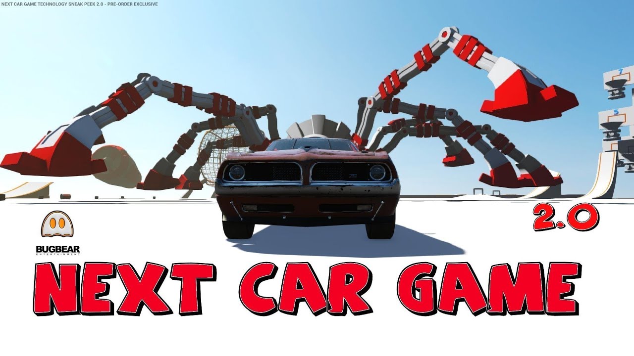NEXT CAR GAME #1 (Destroying everything, Blow stuff up) [pre alpha demo ...