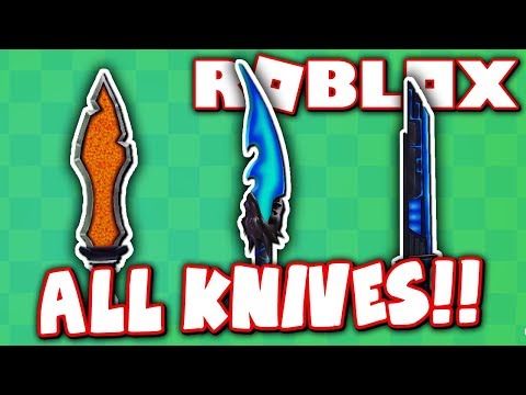 Test Out All Knives In Roblox Roblox Knife Simulator Youtube
