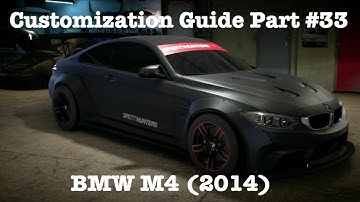 Need For Speed: BMW M4 (2014) - Customization Guide Part 33