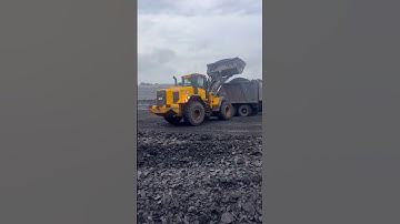 BS-5 JCB WHEEL LOADER WORKING #video #jcbloader #jcbvideo #jcbmachine #video #loader #reels #bs5 #to