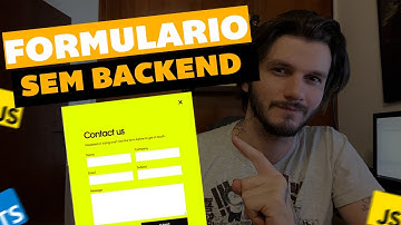 TUTORIAL: CRIANDO FORMULÁRIO DE CONTATO SEM BACK END