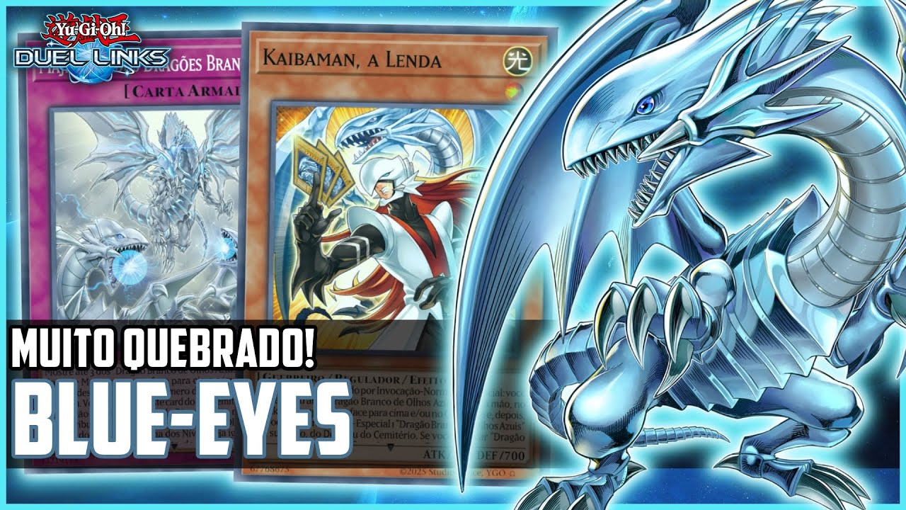 MUITO QUEBRADO! BLUE-EYES É O MELHOR DECK DO JOGO! [DUEL LINKS]