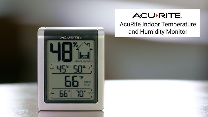 AcuRite Digital Humidity and Temperature Comfort Monitor 00619HD - The Home  Depot