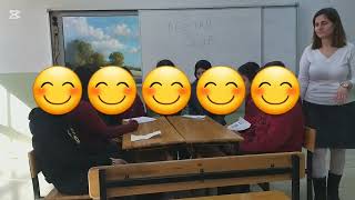 Poetry Club First Meeting. Tobb Science High School. Teacher Canan Gira