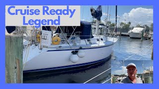 EP 18: Hunter 37 Legend Sailing Sloop Boat Tour [1987]