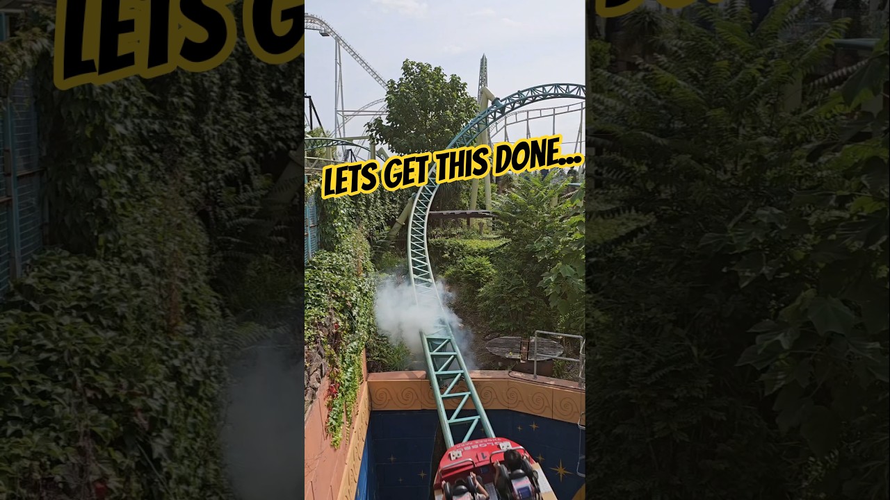 Rollercoasters in a week record?