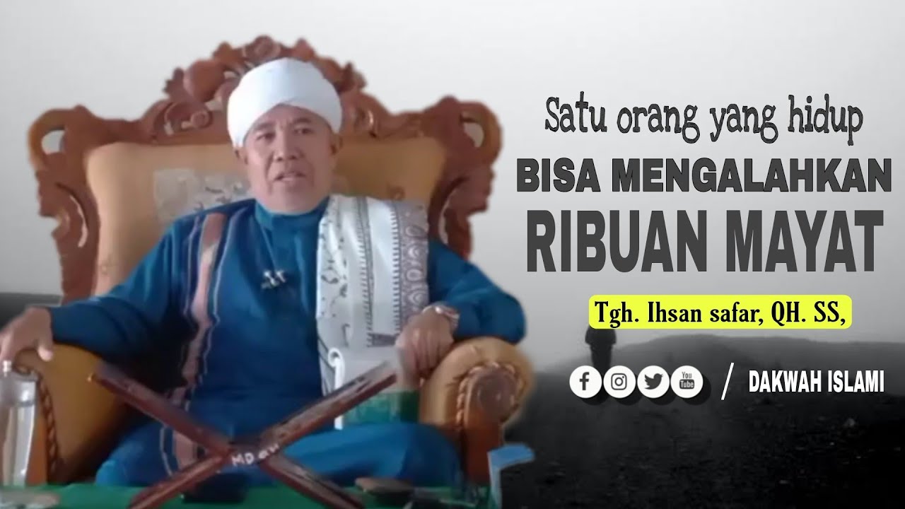 Tgh. Ihsan safar, QH. SS, Nikmat Nikmat Allah itu baunya harum semerbak