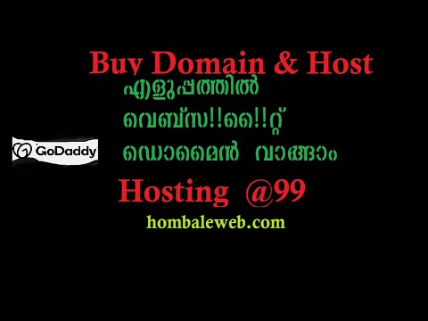 How to Buy Domain in GoDaddy | World Of Software | Hombale Web | HCS infoway |