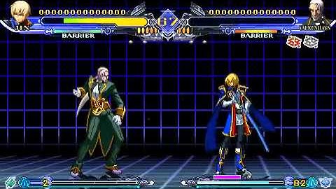Blazblue Continuum Shift II - Jin Kisaragi vs Valkenhayn R. Hellsing