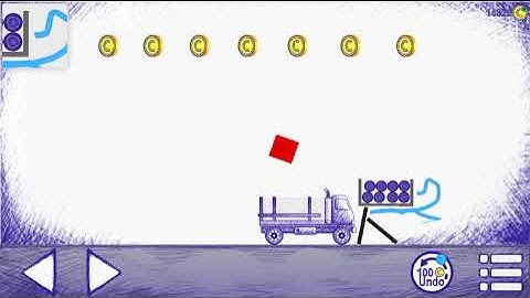 Draw physics lines: Brain it on. Chapter 1. Level 42. 3 Stars Walkthrough.