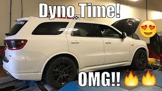 Dodge Durango SRT Dyno Run! Awesome Numbers!! Must Watch!