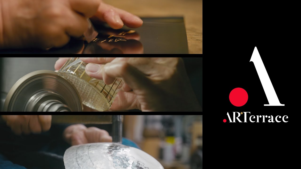 ARTerrace PV｜Vol.2「氣賀澤 雅人 (ガラス)」｢萩野 紀子 (金工