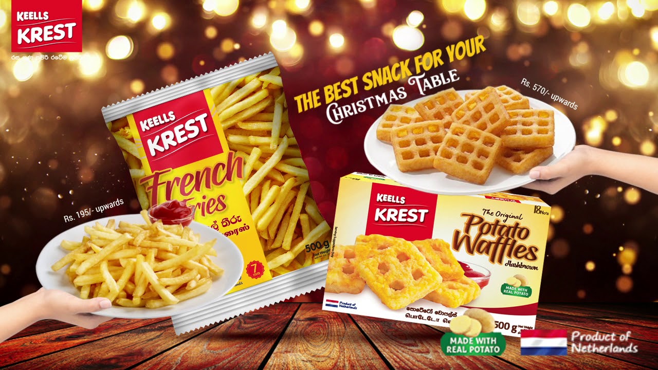 Keells Krest French Fries And Potato Waffles Youtube