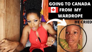 Leaving You & Travelling to Canada Prank on My Son| This got so emotional ?