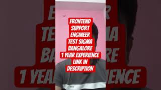 FrontEnd Support Engineer Job at Testsigma | Bengaluru | 1–3 Years Experience | US Shift Job 2025