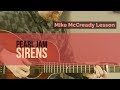 PEARL JAM - "Sirens" Guitar Lesson and Solo | Mike McCready