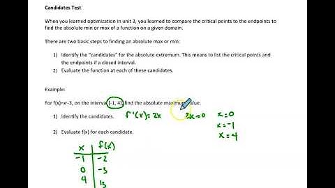 Unit 5 Day 4 Video 1 Candidates Test and Accumulation and Rates