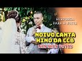 NOIVO DA CCB CANTA HINO NA HORA DOS VOTOS - Casamento Eduardo Vasco & Rebecca