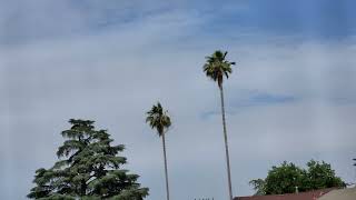 High Clouds Moving In From Sierra T-Storms, Mostly Sunny & South To SSE Winds 3:54pm May 25, 2023