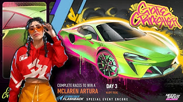 21:9 | McLaren Artura | Day 3  KLEPT TECH | NFS No Limits  Gate Crasher