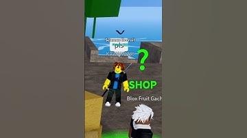 When you give a fruit to "Pls Fruits" Bacon (Blox Fruits) #shorts