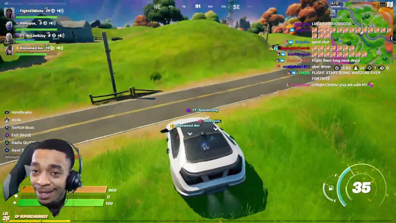 FlightReacts couldn't catch a break playing Fortnite Season 6 W/ Homies!