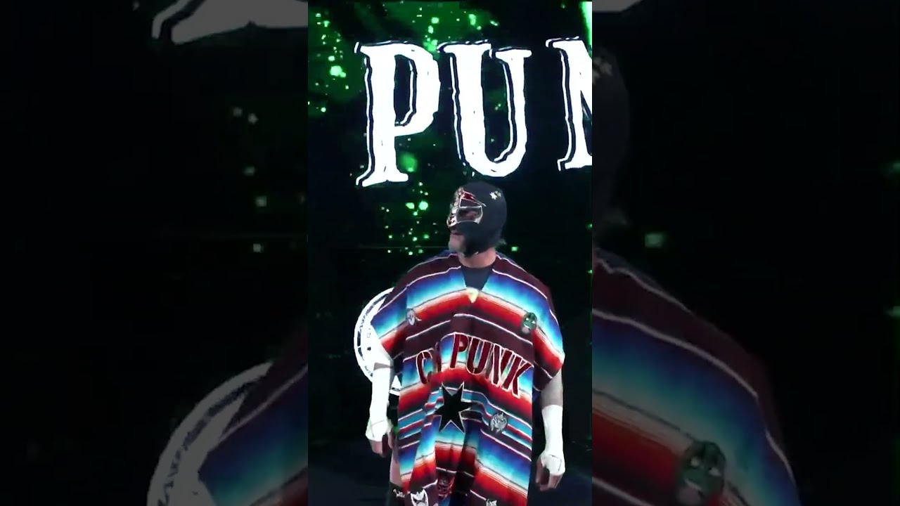 You know it’s about to be a good match when CM Punk comes out to This Fire Burns 🎶