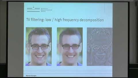 VMVW01 | Prof. Martin Burger | Nonlinear Spectral Decomposition