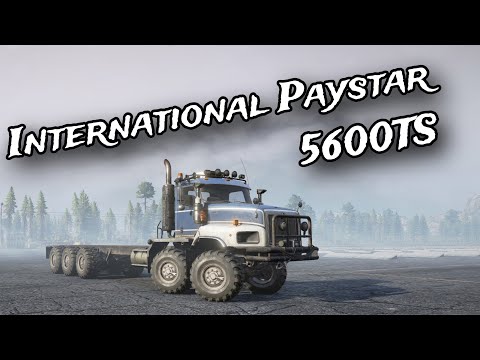 Видео: International Paystar 5600TS / Snowrunner / Автомобили из игр