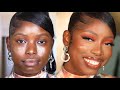 ANOTHER MAKEUP ARTIST DOES MY MAKEUP FT ADAMMA KENNETH