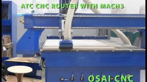 atc cnc router with mach3 controller  wood router