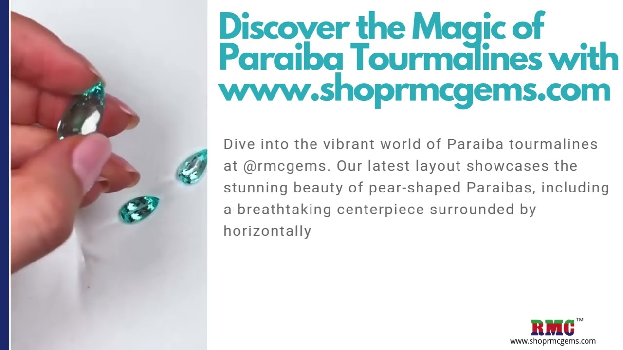 Blue Topaz, Morganite, Paraiba & Tourmaline Buy Online Gems