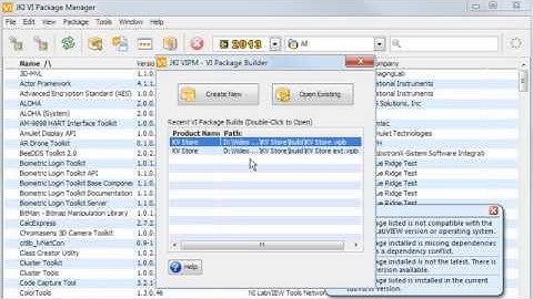 Building a LabVIEW tool set: part 2, the VI package manager/builder